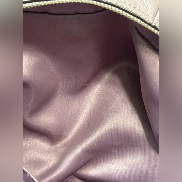 Coach Madison Maggie Taupe Leather Hobo Tote Carryall Shoulder Bag Purse - Picture 10 of 14